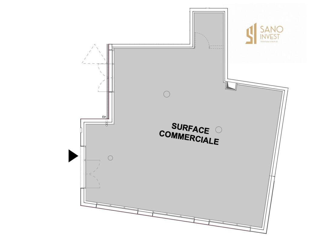 LOCAL COMMERCIAL A VENDRE – 114 M2 – COLOMBELLES