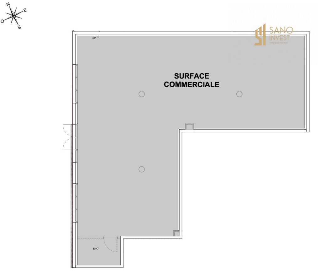 LOCAL COMMERCIAL A VENDRE – 159 M2 – COLOMBELLES